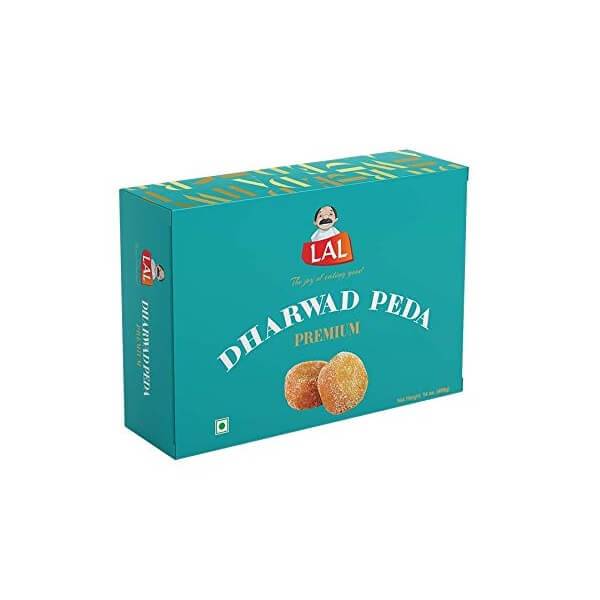 Lal Dharwad Peda (Diwali Sweets)